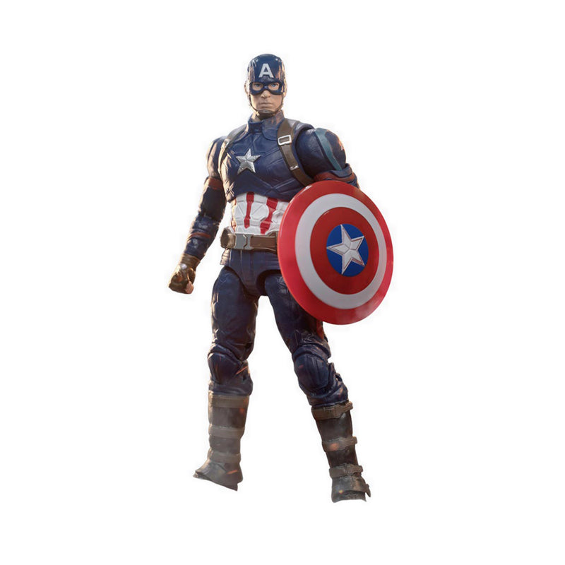 Marvel ZD Toys New Captain America with Plastic Holder - ZDT1904-01