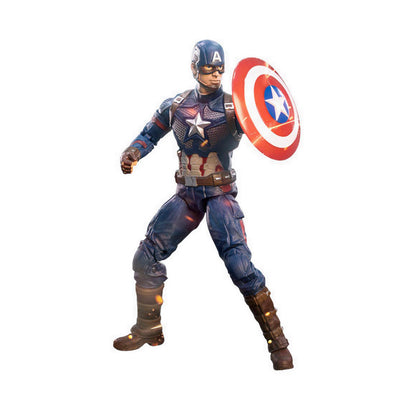 Marvel ZD Toys New Captain America with Plastic Holder - ZDT1904-01