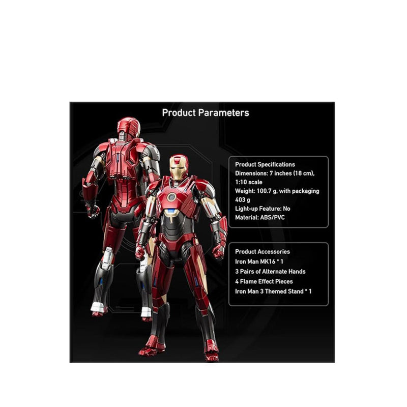 Marvel ZD Toys Iron Man Mark 16 - ZDT1906-16