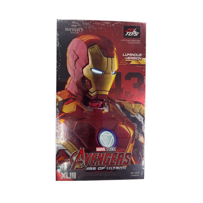 Marvel ZD Toys Iron Man MK43 with Lighting Function - ZDT1907-43