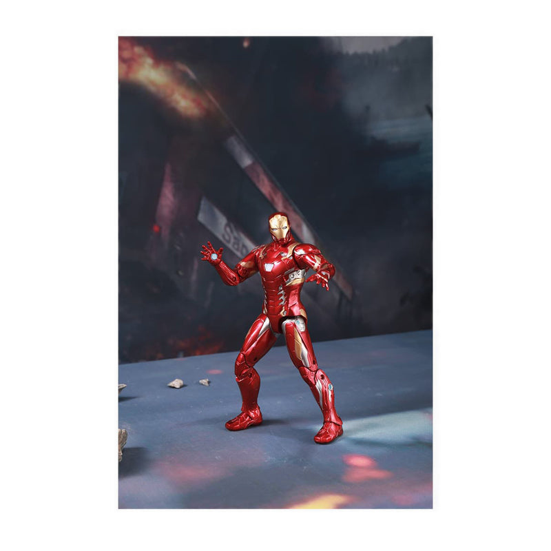 Marvel ZD Toys Iron Man MK85 Plastic Holder (New Package) - ZDT1911-02