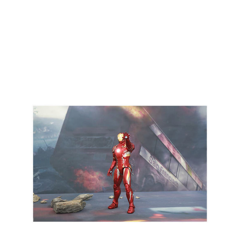 Marvel ZD Toys Iron Man MK85 Plastic Holder (New Package) - ZDT1911-02