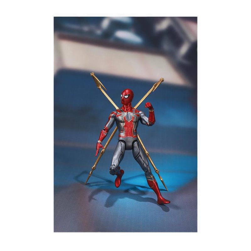 MVL ZD Toys Iron Spiderman Plastic Holder (New Package) - ZDT1911-05